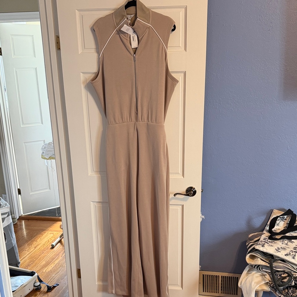Spanx Air Essential Jumpsuit Sleeveless Zip-Front